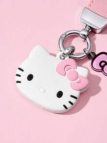 HELLO KITTY AND FRIENDS | SHEIN بطانية مفتاح من البولي فينيل كلوريد سلسلة KT - وردي - مشاهدة 5