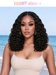 Water Wave Human Hair Bundles 1 PC Bundle Unprocessed Brazilian Virgin Hair 12A Grade Human Hair Extensions For Women Natural Color 50 G/Bundle - Natural Black - View 4