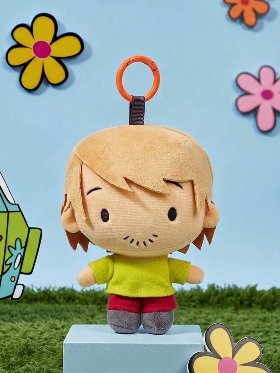 SCOOBY-DOO X POKOJA LAND ,A Co-Branded 3D Plush Keychain, Cute Standing ...