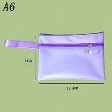 Haus Hana Dual‑Zipper A6 Pouch With Handy Wrist Strap. Dual‑Compartment Design Keeps Small Items Sorted Neatly. Compact And Lightweight, Great For Storing Documents, Cards And Personal Essentials, Ideal For Travel And Daily Carry. - Multicolor - View 10