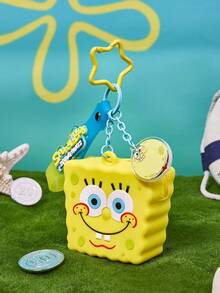 SpongeBob SquarePants | Joivida 1 قطعة محفظة عملات بتصميم حيواني مثير للاهتمام. - أصفر - مشاهدة 4