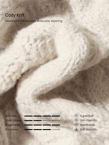 GLOWMODE Après Glow Collection Wool-Blend Fireside Chat Cable-Knit Gloves With Faux Fox Fur Trim Skiing Snowboarding Winter Outdoor - Beige - View 6