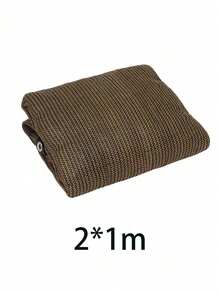 1pc Outdoor Shade Mesh Screen Curtain With Grommets Heavy Duty Tear - Multicolor - View 13