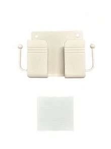 Wall-Mounted Phone Holder Storage Organizer Rack Box, Multi-Functional Wall Hanging Bedside Cellphone Bracket With Multi-Color Options, Compatible With , Android Phone, Birthday Gift, Family, Friends Phone Stand, Phone Accessories - Multicolor - View 16