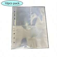 Transparent Crystal Ripple Photo Album, A5 Loose-Leaf 4-Slot 3-Inch Card Collector's Notebook, Suitable For Card Collection, Idol Photocards, Calendar Making, Photo Album Making,Card Holder - A5 - View 17