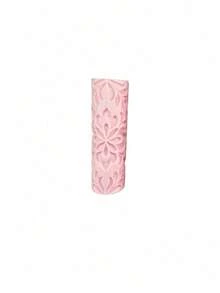 Pink Damascus Pattern Clay Carving Cylinder - Hand Tool For Diy Pottery, Suitable For Polymer Clay, Ceramic Art, Sugar Paste, Cookie Dough, Soft Clay Carving, Ideal For Vintage Projects, Arabic And Classic Art, For Beginners And Professionals - Damask Pink - View 9