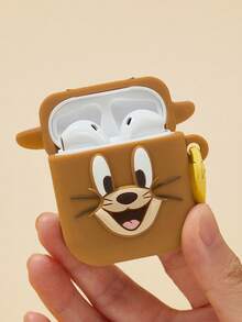 TOM & JERRY X SHEIN Cute Cartoon Animal Shaped Headphone Covers - Multicolor - View 10