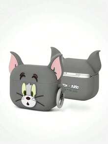 TOM & JERRY X SHEIN Cute Cartoon Animal Shaped Headphone Covers - Multicolor - View 8