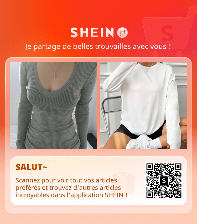 J'ai trouvé de superbes articles chez SHEIN !