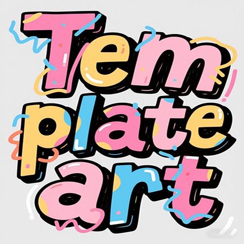 Template art