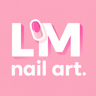 LM nail art.