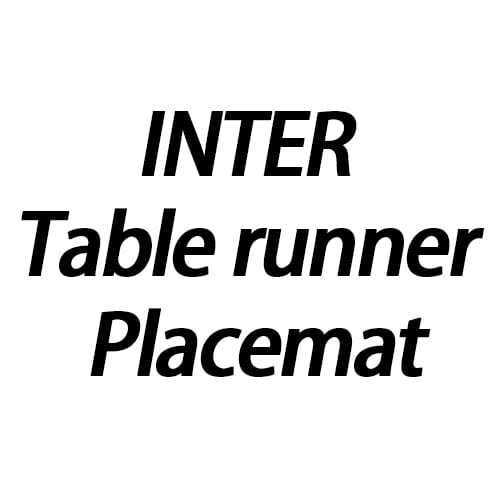 INTER Table runner Placemat