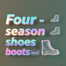 Four-season shoes and boots