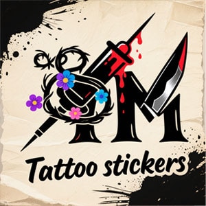 YM Tattoo stickers