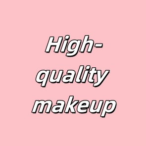 High-quality makeup