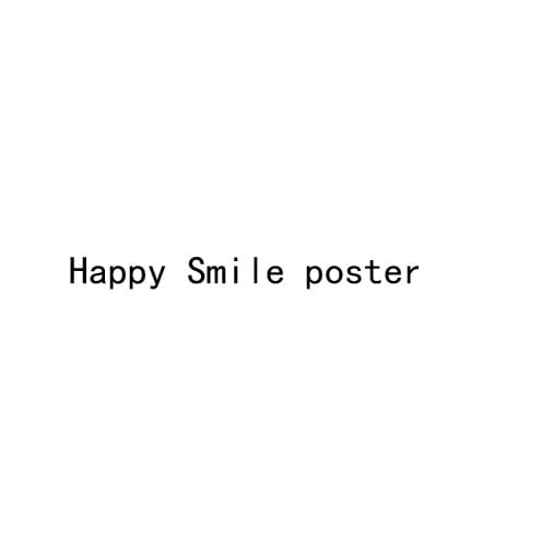 Happy Smile Poster