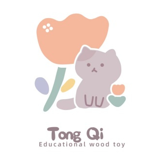 Toy house under the spring tree