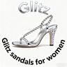 Glitz sandals for women