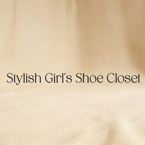 Stylish Girl s Shoe Closet