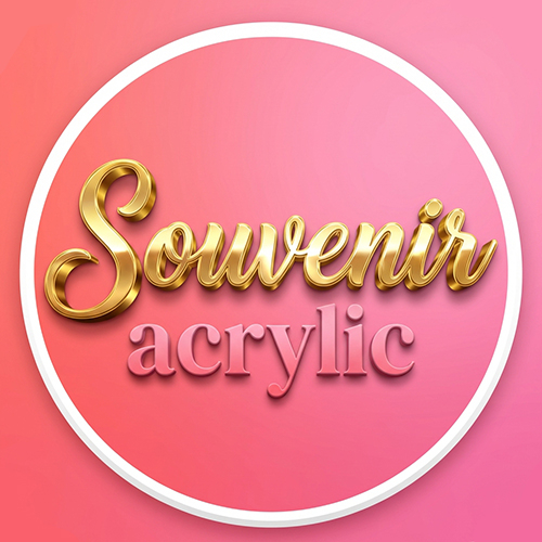 Souvenir acrylic