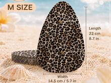 Lignisse Penutup Puting Motif Leopard, Stiker Penutup Payudara Tak Terlihat Perekat Sendiri, Kelopak Silikon yang Dapat Digunakan Kembali untuk Wanita, Gaun Tanpa Tali, Tanpa Punggung, dan Berpotongan V Dalam untuk Pesta - MultiWarna - View 15