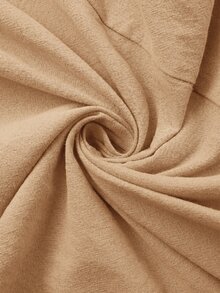 Elaquor Plus Size Dresses - Camel - View 7