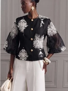 Aveloria Modichic Women Blazers - Black - View 7