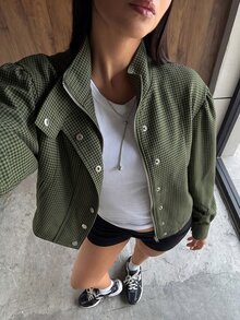 Muchica Women Jackets - Army Green - View 6