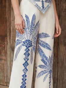 CAJUNI Women Two-Piece Outfits - White - View 3