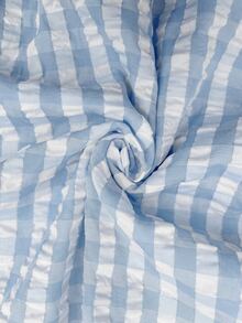 Elaquor Plus Size Dresses - Baby Blue - View 6