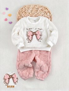 SHEIN 嬰童（女）家居服 - 粉色 - 查看 4