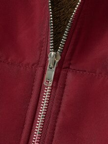EMERY ROSE Chaquetas de talla grande - Rojo - Ver 3
