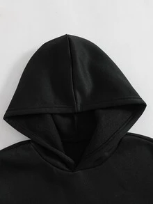 SHEIN 青少年（男）衛衣 - 黑與白 - 查看 3