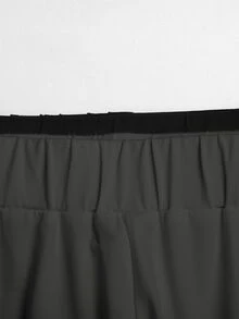 SHEIN Girlism Celana Legging Remaja Perempuan Pcs - Grey - View 4