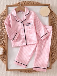 Pijamas de Bebé Niña - Rosa - Ver 4