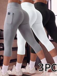 Velisys Velisys 3PCS Women Sports Pants - Multicolor - View 1