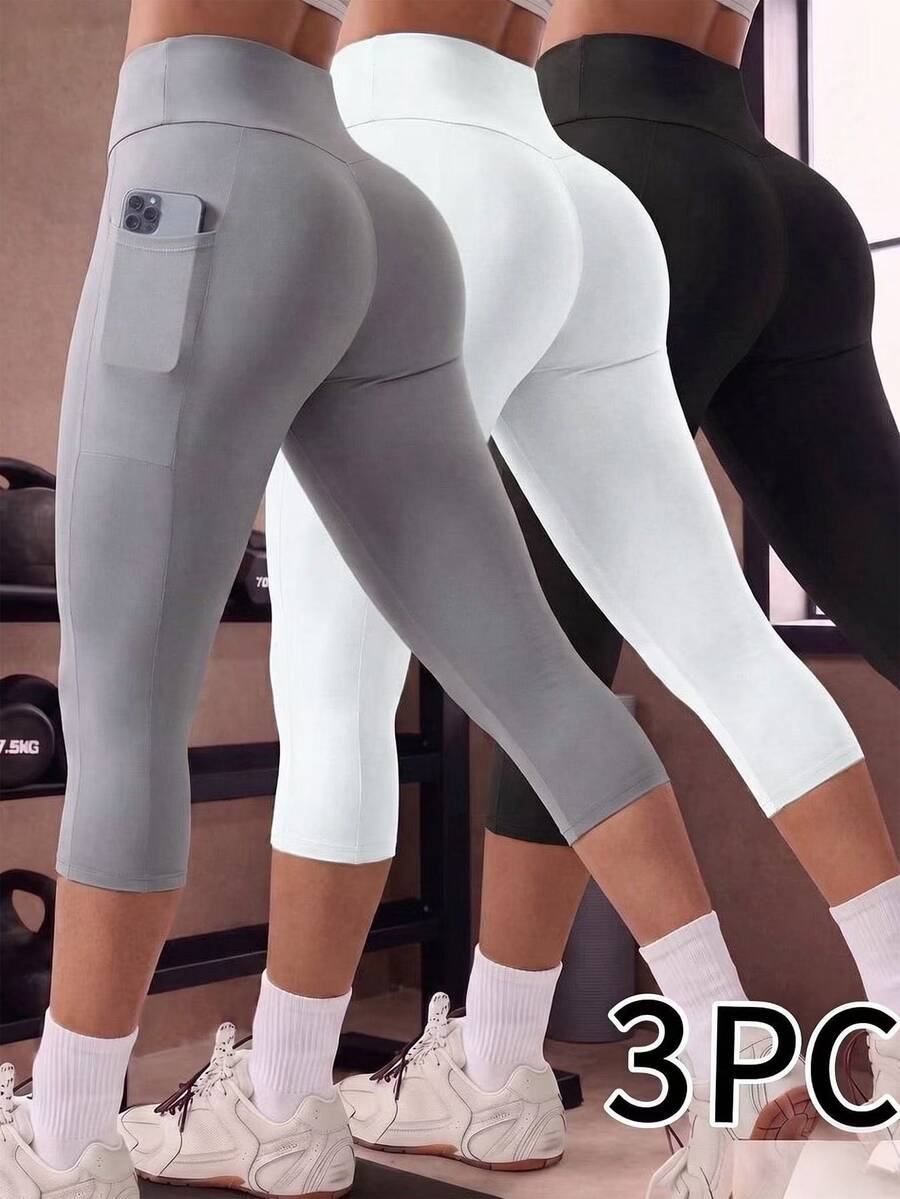 Velisys Velisys 3PCS Women Sports Pants - Multicolor - View 1