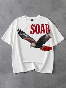 ROMWE MEN Men T-Shirts - White - View 1