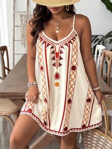 SHEIN VCAY Monos Talla Grande - Multicolor - Ver 5