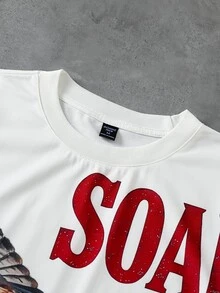 ROMWE MEN Men T-Shirts - White - View 4