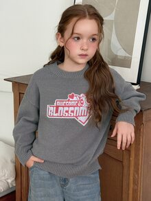 THE POWERPUFF GIRLS X DAZY Tween Girls Sweater - Grey - View 4