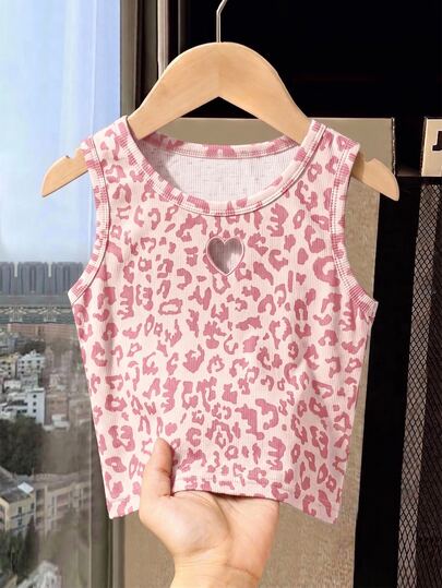 SHEIN Young Girls Tank Tops & Camis