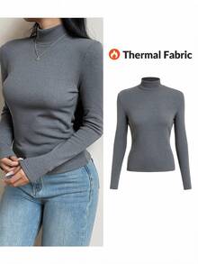 SHEIN BASICS 2 piezas de camisetas para mujer - Multicolor - Ver 9