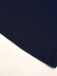 SHEIN Tween Girls Pants - Navy Blue - View 6