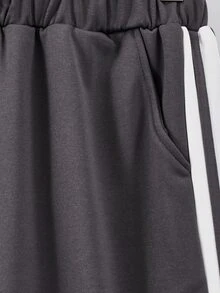 Teen Boys Hoodie & Sweatshirt Co-Ords - Dark Grey - View 6