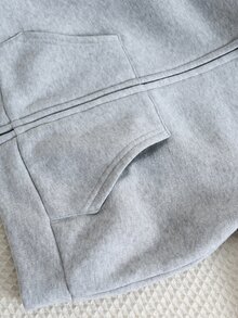 SHEIN Young Boys Sweatshirts - Multicolor - View 4