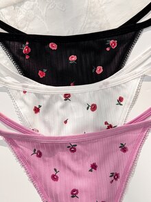 PetitDoll Plus Size Panties - Multicolor - View 4