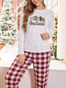 SHEIN Women Pajama Sets - Multicolor - View 7