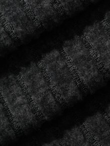 FRIFUL Celana Panjang Model Lebar dengan Tali Samping Warna Abu-abu untuk Santai di Musim Dingin/Kasual Musim Gugur - Dark Grey - View 8