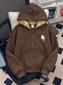 Tween Girls Jackets - Brown - View 1